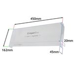 Electronice si Electrocasnice - Aparate frigorifice - Accesorii aparate frigorifice - Fata sertar crisper legume / fructe Bosch 00706618 - Infinity.ro