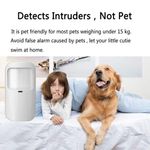 Casa si Gradina - Electrice - Smart Home - Alarme si accesorii - Detector de senzor de mișcare PIR wireless 433MHz cu imunitate la animale de companie, 15kg, EV1527 - Infinity.ro