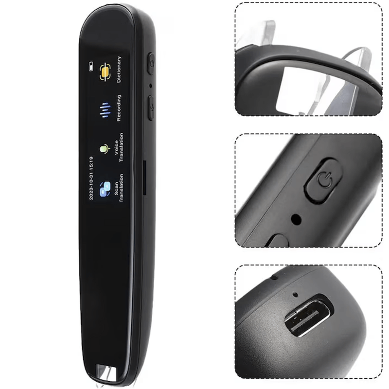 Laptop, Telefoane si Tablete - Wearables si gadgeturi - Gadgeturi - Accesorii SMART - Traducator N2L Store®, inteligent, cu AI, 112 limbi online/offline, ecran tactil, Bluetooth - Infinity.ro