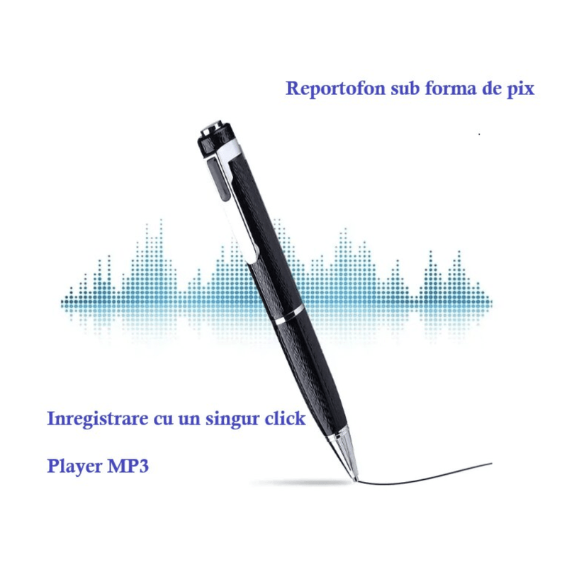 Laptop, Telefoane si Tablete - Wearables si gadgeturi - Gadgeturi - Dispozitive spionaj - Reportofon spion N2L Store®, ascuns in pix, 16GB, activare vocala, inregistrare 360° - Infinity.ro