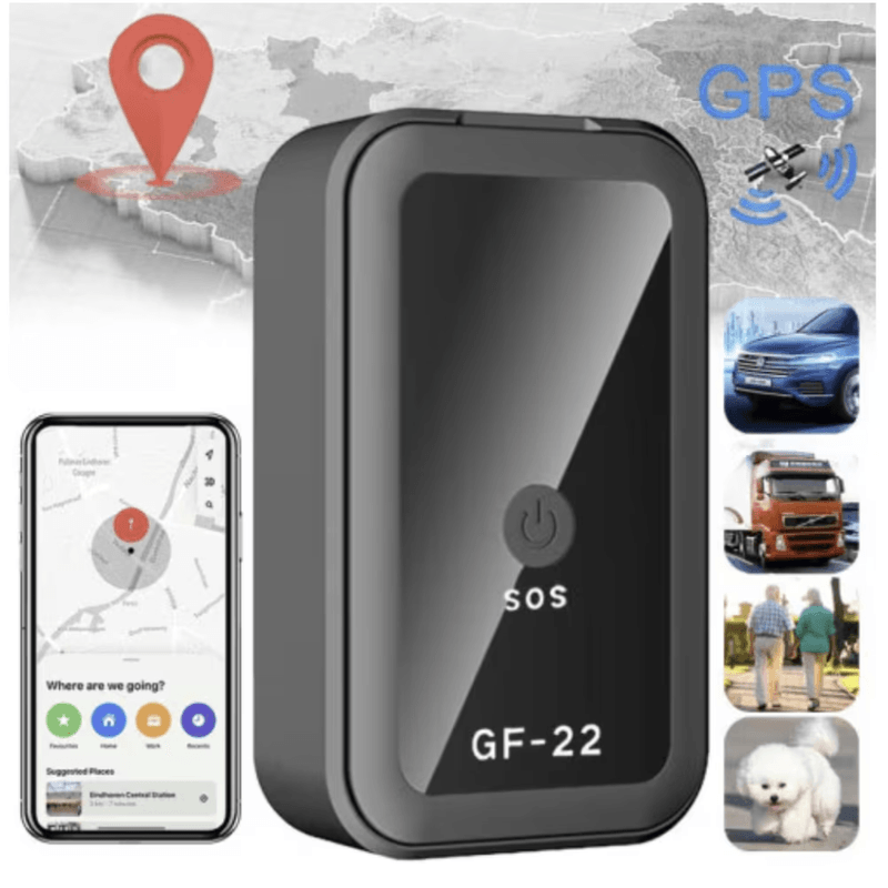Laptop, Telefoane si Tablete - Wearables si gadgeturi - Gadgeturi - Dispozitive spionaj - GPS Tracker Mini GF-22 N2L Store®, 2G, magnetic, buton panica, monitorizare in timp real - Infinity.ro