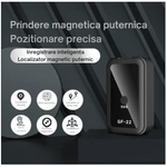 Laptop, Telefoane si Tablete - Wearables si gadgeturi - Gadgeturi - Dispozitive spionaj - GPS Tracker Mini GF-22 N2L Store®, 2G, magnetic, buton panica, monitorizare in timp real - Infinity.ro