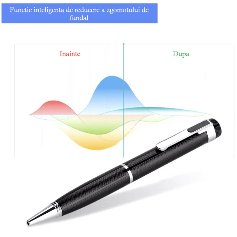 Laptop, Telefoane si Tablete - Wearables si gadgeturi - Gadgeturi - Dispozitive spionaj - Reportofon spion N2L Store®, ascuns in pix, 8GB, activare vocala, inregistrare 360° - Infinity.ro