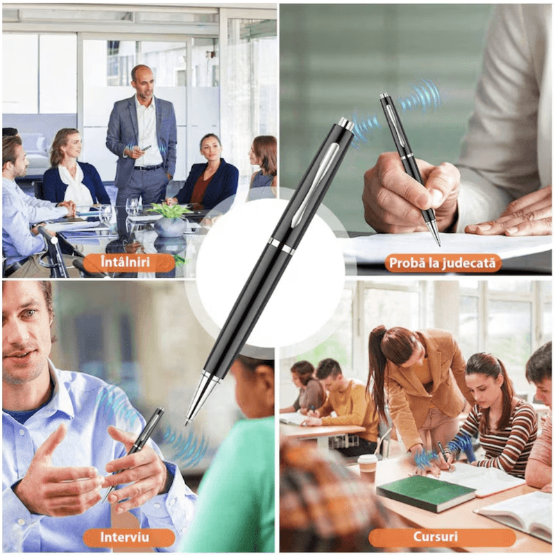 Laptop, Telefoane si Tablete - Wearables si gadgeturi - Gadgeturi - Dispozitive spionaj - Reportofon spion N2L Store®, ascuns in pix, 8GB, activare vocala, inregistrare 360° - Infinity.ro