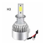 Auto si Moto - Electrice auto - Iluminare si semnalizare - Becuri auto - Becuri LED H3 – Set 2 Becuri Auto, 70W, 7200 Lumeni, 12V/24V, Lumina Puternică - Infinity.ro