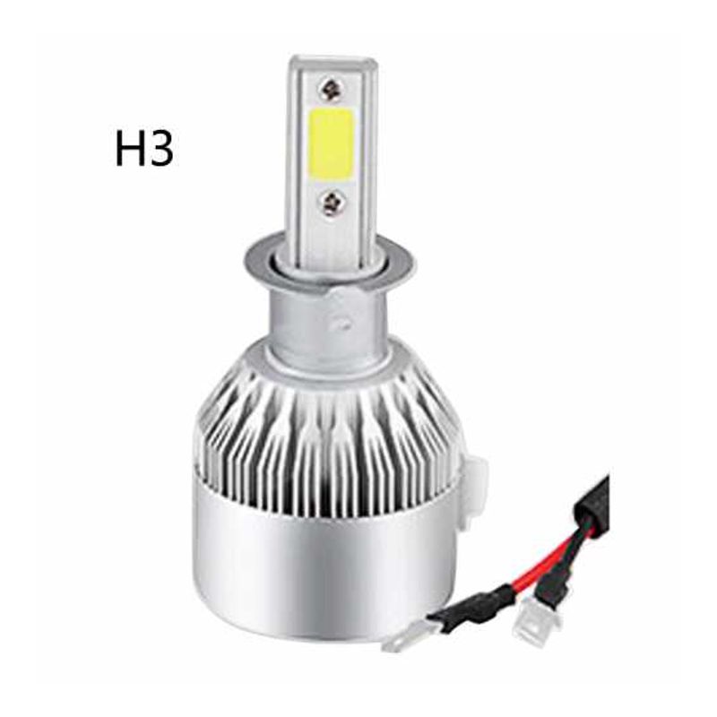Auto si Moto - Electrice auto - Iluminare si semnalizare - Becuri auto - Becuri LED H3 – Set 2 Becuri Auto, 70W, 7200 Lumeni, 12V/24V, Lumina Puternică - Infinity.ro