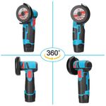 Casa si Gradina - Constructii - Scule electrice si accesorii - Polizoare - Mini polizor flex unghiular 2 acumulatori 12V - Infinity.ro