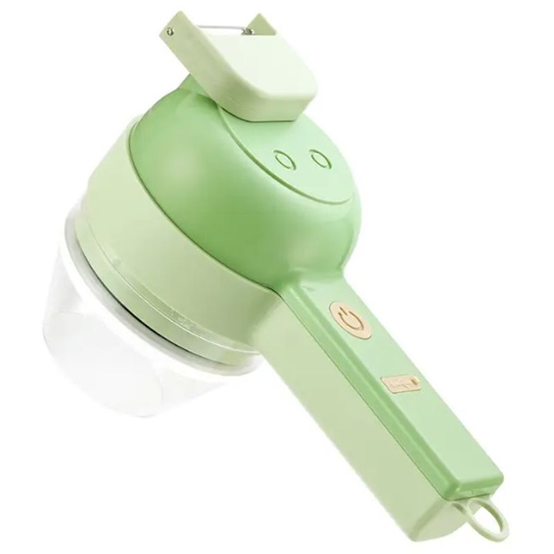 Electronice si Electrocasnice - Electrocasnice bucatarie - Mixere, tocatoare & roboti de bucatarie - Blendere si mini tocatoare - Tocator electric de legume, fructe, condimente si carne, 4 in 1 - Infinity.ro