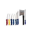 Casa si Gradina - Bucatarie si vesela - Vesela si tacamuri - Cutite si seturi de cutite - Set cutite profesionale macelarie, 8 piese - Infinity.ro