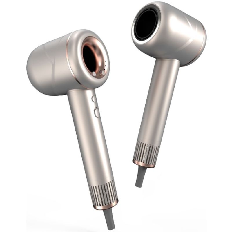 Ingrijire personala si Cosmetice - Aparate & accesorii ingrijire personala - Hair styling - Uscatoare de par - Uscator de par profesional, 1800W, 4 trepte de temperatura, 3 trepte de viteza, buton aer rece, ingrijire cu ioni minera - Infinity.ro