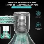 Ingrijire personala si Cosmetice - Aparate & accesorii ingrijire personala - Hair styling - Uscatoare de par - Uscator de par profesional, 1800W, 4 trepte de temperatura, 3 trepte de viteza, buton aer rece, ingrijire cu ioni minera - Infinity.ro