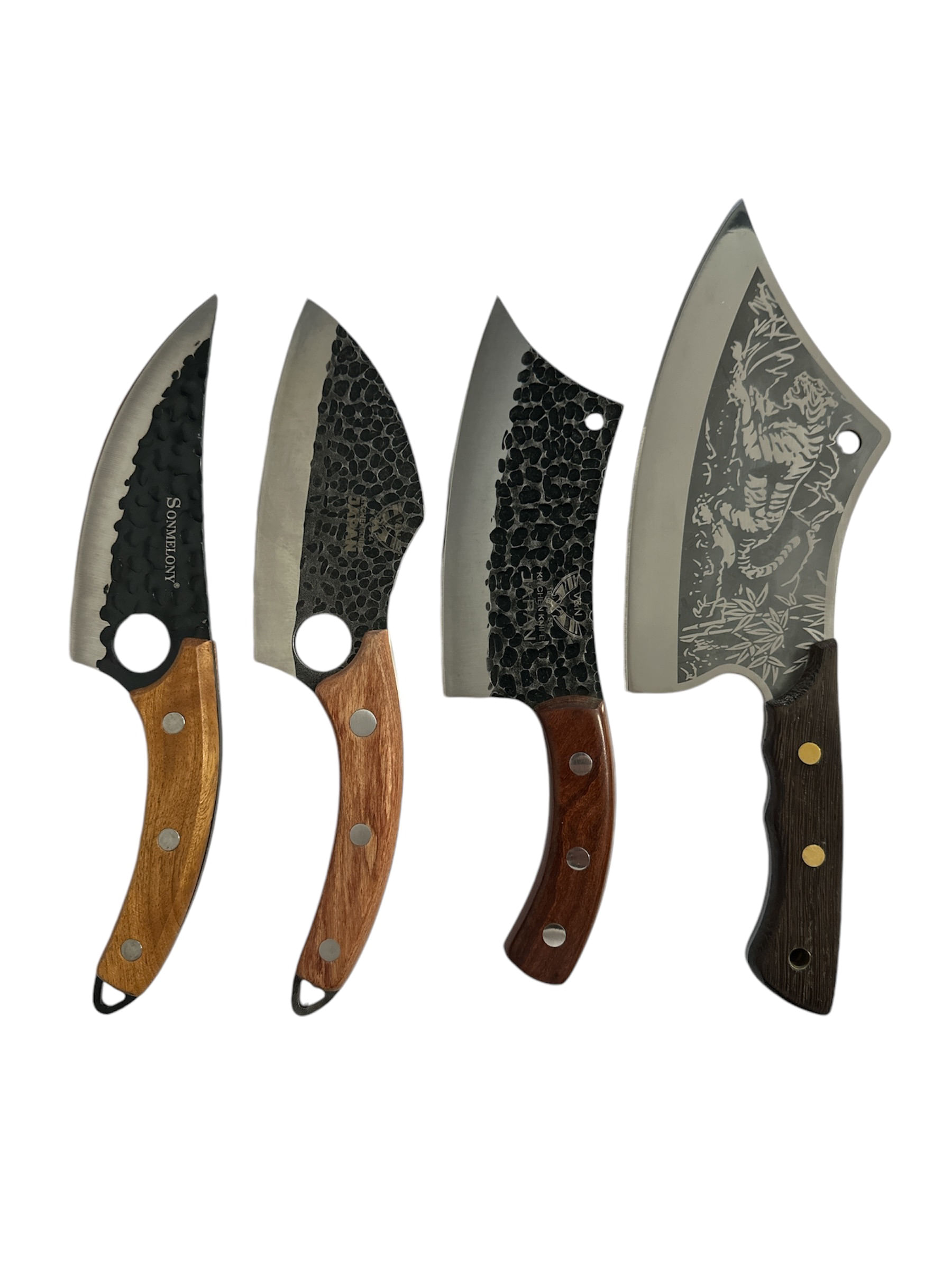 Set cutite japoneze profesionale, 4 piese