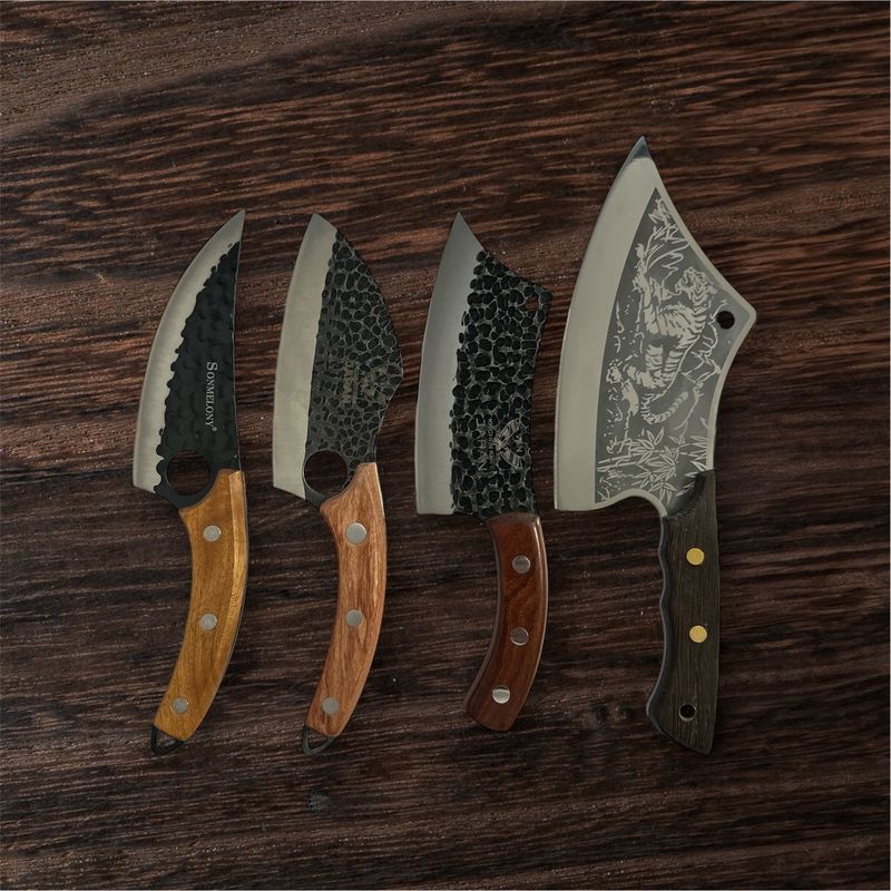 Casa si Gradina - Bucatarie si vesela - Vesela si tacamuri - Cutite si seturi de cutite - Set cutite japoneze profesionale, 4 piese - Infinity.ro