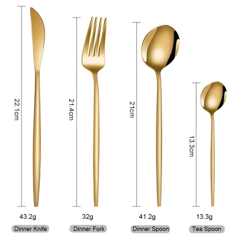 Casa si Gradina - Bucatarie si vesela - Vesela si tacamuri - Tacamuri si seturi - Set tacamuri in stil portughez, 24 piese - Infinity.ro