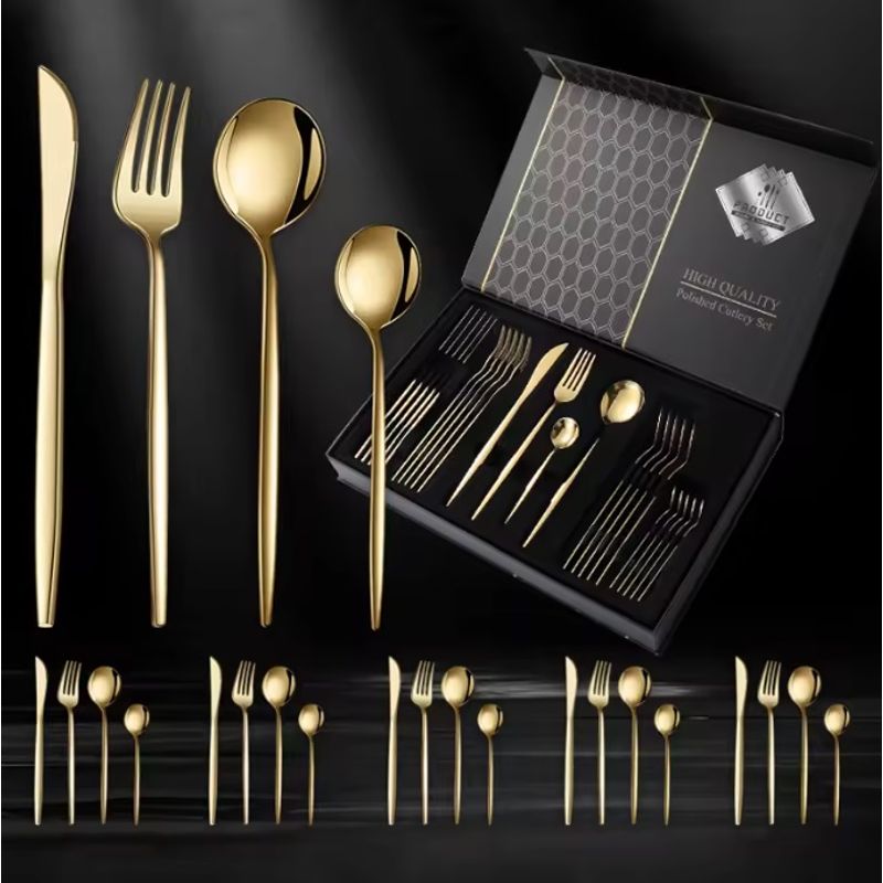 Casa si Gradina - Bucatarie si vesela - Vesela si tacamuri - Tacamuri si seturi - Set tacamuri in stil portughez, 24 piese - Infinity.ro