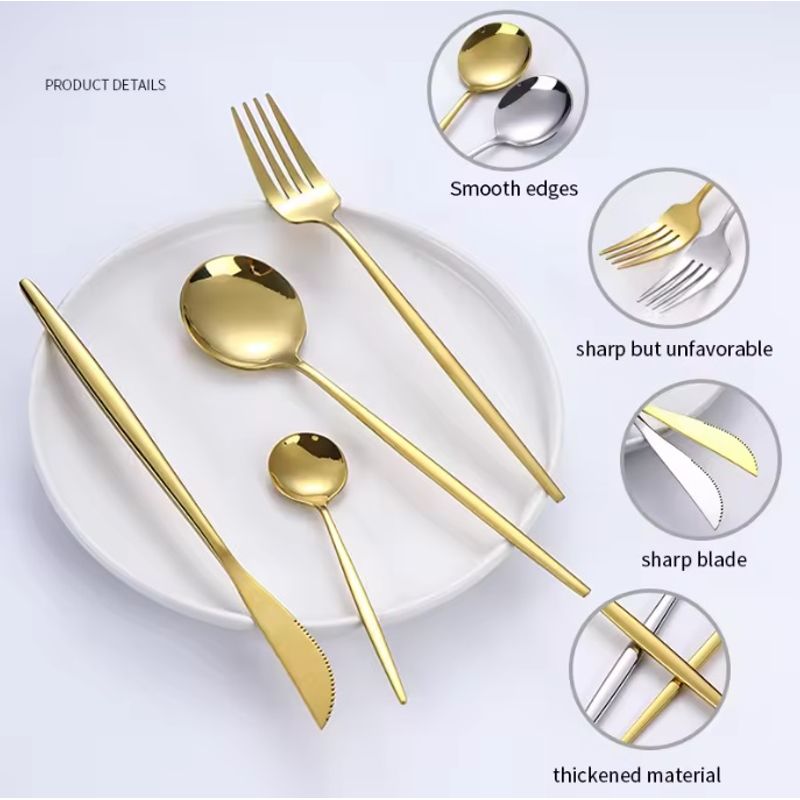 Casa si Gradina - Bucatarie si vesela - Vesela si tacamuri - Tacamuri si seturi - Set tacamuri in stil portughez, 24 piese - Infinity.ro