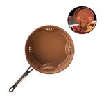 Casa si Gradina - Bucatarie si vesela - Vase pentru gatit - Tigai si seturi - Tigaie ceramica antiaderenta cu trafic de aer - Infinity.ro