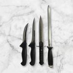 Casa si Gradina - Bucatarie si vesela - Vesela si tacamuri - Cutite si seturi de cutite - Set cutite profesionale macelarie, 4 piese - Infinity.ro