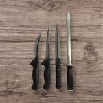 Casa si Gradina - Bucatarie si vesela - Vesela si tacamuri - Cutite si seturi de cutite - Set cutite profesionale macelarie, 4 piese - Infinity.ro