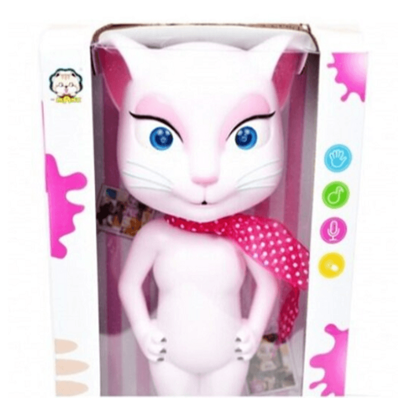 Jucarii, Copii si Bebe - Jucarii si jocuri - Jucarii & jocuri educative - Jucarii interactive - Jucarie interactiva pentru copii, pisica inteligenta, 30 cm - Infinity.ro