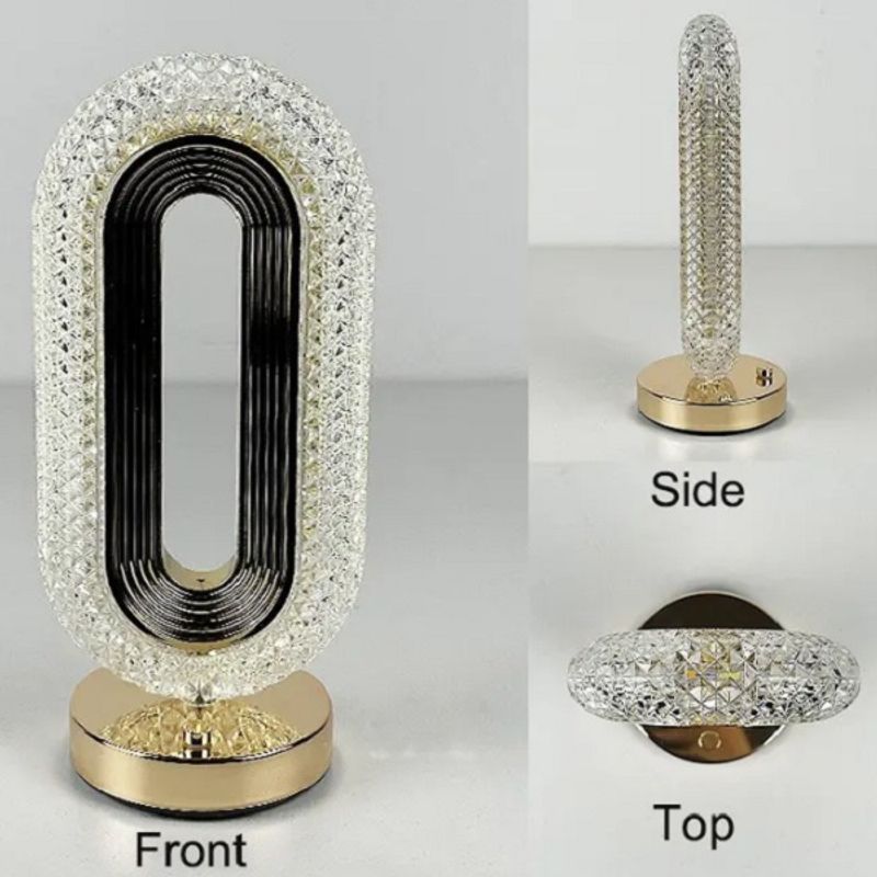 Casa si Gradina - Corpuri si surse de iluminat - Veioze si lampi - Veioze - Veioza ambientala cristal, LED, 3 moduri iluminare. - Infinity.ro