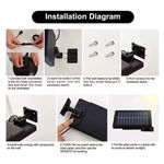 Casa si Gradina - Corpuri si surse de iluminat - Iluminat exterior - Lampi solare - Lampa solara suspendata, 400 lm, 30 LED-uri - Infinity.ro