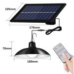 Casa si Gradina - Corpuri si surse de iluminat - Iluminat exterior - Lampi solare - Lampa solara suspendata, 400 lm, 30 LED-uri - Infinity.ro