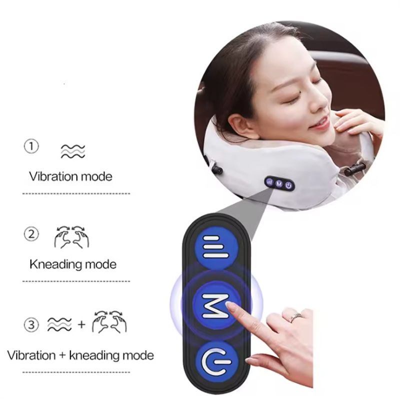 Ingrijire personala si Cosmetice - Sanatate si wellness - Articole wellness - Aparate si dispozitive de masaj - Perna electrica cu vibromasaj, 3 trepte de viteza - Infinity.ro
