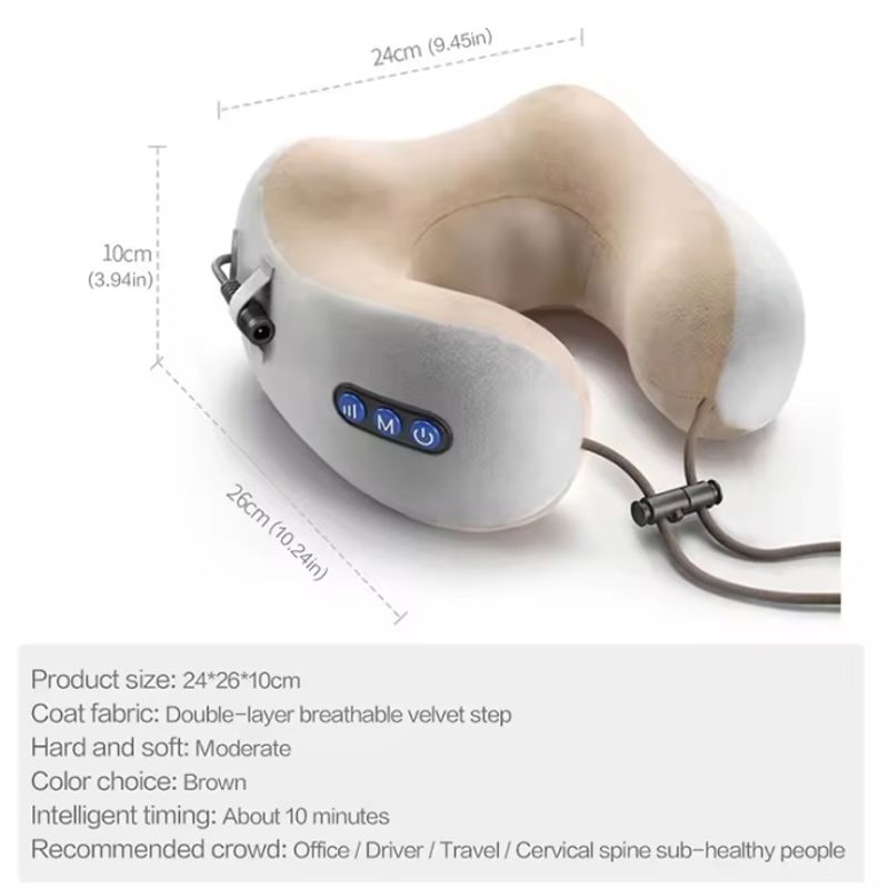 Ingrijire personala si Cosmetice - Sanatate si wellness - Articole wellness - Aparate si dispozitive de masaj - Perna electrica cu vibromasaj, 3 trepte de viteza - Infinity.ro