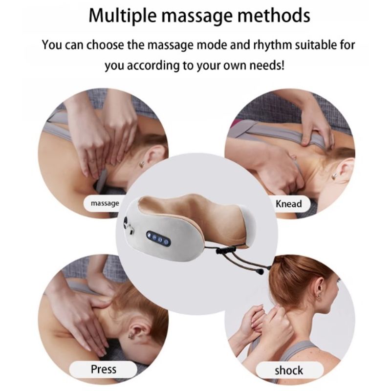 Ingrijire personala si Cosmetice - Sanatate si wellness - Articole wellness - Aparate si dispozitive de masaj - Perna electrica cu vibromasaj, 3 trepte de viteza - Infinity.ro