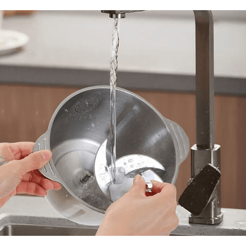 Electronice si Electrocasnice - Electrocasnice bucatarie - Mixere, tocatoare & roboti de bucatarie - Blendere si mini tocatoare - Tocator electric, inox, 3L - Infinity.ro