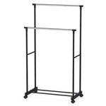 Casa si Gradina - Mobilier - Organizare si depozitare - Cuiere - Suport dublu pentru umerase, mobil - Infinity.ro