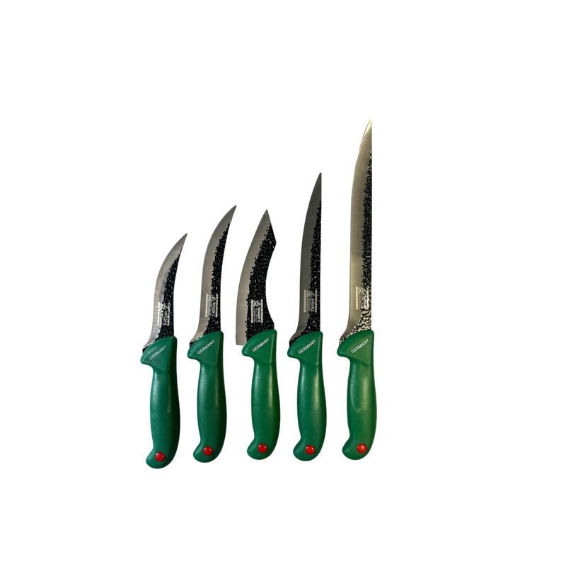 Casa si Gradina - Bucatarie si vesela - Vesela si tacamuri - Cutite si seturi de cutite - Set cutite macelarie profesionale, 5 piese - Infinity.ro