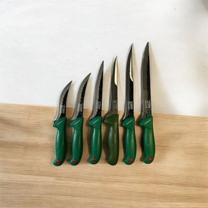 Set cutite macelarie profesionale, 6 piese