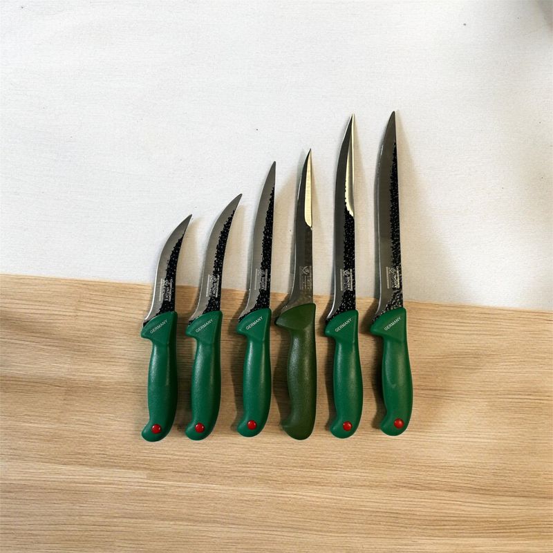 Casa si Gradina - Bucatarie si vesela - Vesela si tacamuri - Cutite si seturi de cutite - Set cutite macelarie profesionale, 6 piese - Infinity.ro