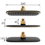 Casa si Gradina - Sanitare - Cazi si cabine de dus - Coloane si seturi de dus - Set de dus cu suport culisant, dus fix si para dus mobila - Infinity.ro