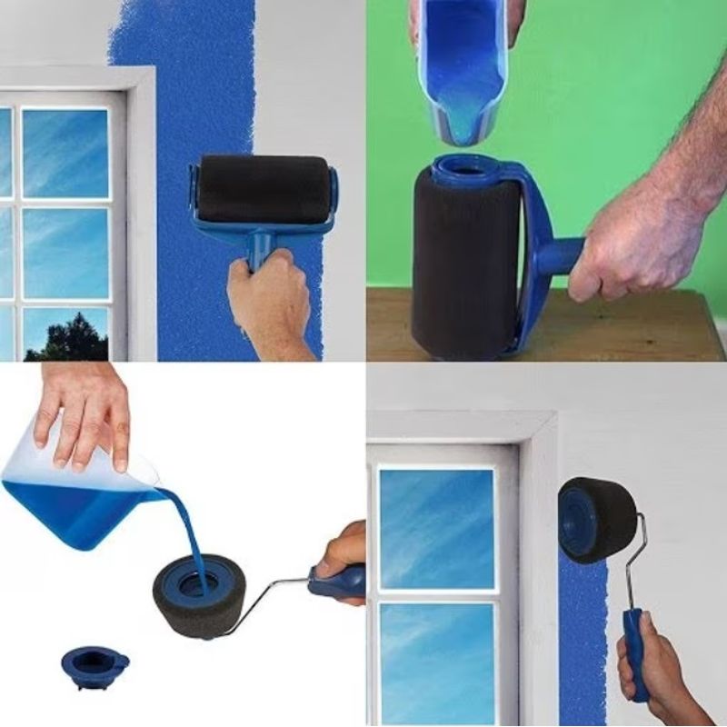 Casa si Gradina - Constructii - Vopsea si tencuieli - Accesorii vopsire si tencuire - Set trafalet cu rezervor incorporat - Infinity.ro
