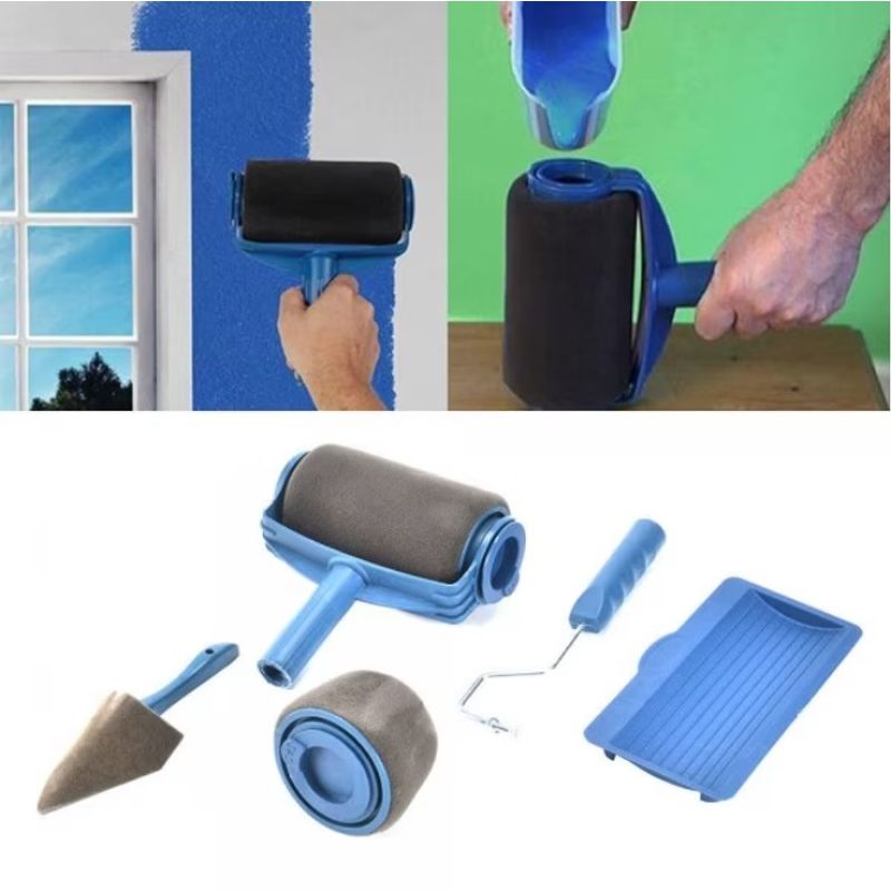 Casa si Gradina - Constructii - Vopsea si tencuieli - Accesorii vopsire si tencuire - Set trafalet cu rezervor incorporat - Infinity.ro