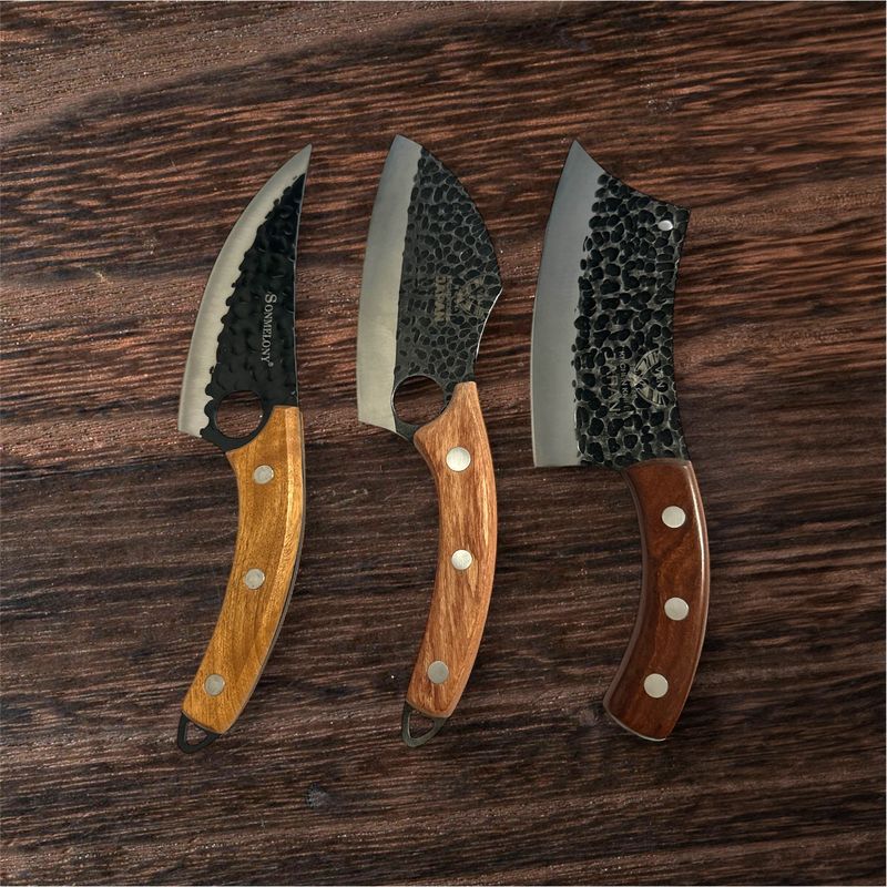 Casa si Gradina - Bucatarie si vesela - Vesela si tacamuri - Cutite si seturi de cutite - Set cutite japoneze profesionale, 3 piese - Infinity.ro