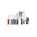 Casa si Gradina - Bucatarie si vesela - Vesela si tacamuri - Cutite si seturi de cutite - Set cutite profesionale macelarie, 9 piese - Infinity.ro