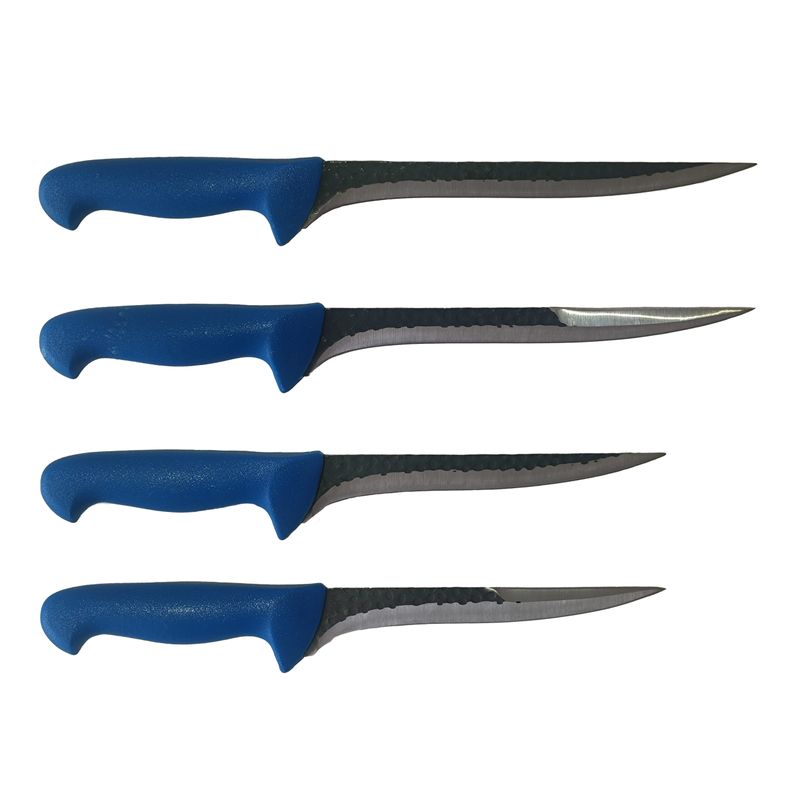 Casa si Gradina - Bucatarie si vesela - Vesela si tacamuri - Cutite si seturi de cutite - Set 4 cutite profesionale macelarie, 2 Cutite injunghiat 25 cm, 2 Cutite injunghiat 20 cm, otel carbon - Infinity.ro