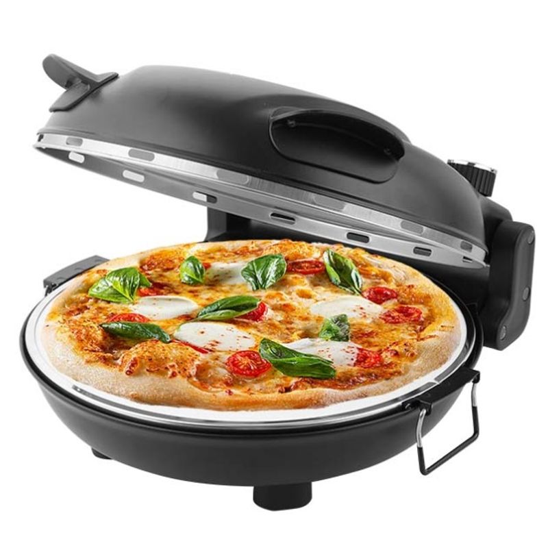 Electronice si Electrocasnice - Aragazuri, cuptoare si hote - Cuptoare - Cuptoare electrice - Cuptor electric, 2000W, 30L, Multi Cooker, pentru pizza, placinte, lipii, termostat, tava inclusa, negru - Infinity.ro