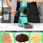 Casa si Gradina - Bucatarie si vesela - Ustensile bucatarie - Razatori si curatatoare - Razatoare multifunctionala 3 in 1, manuala, 3 lame rotative din inox - Infinity.ro