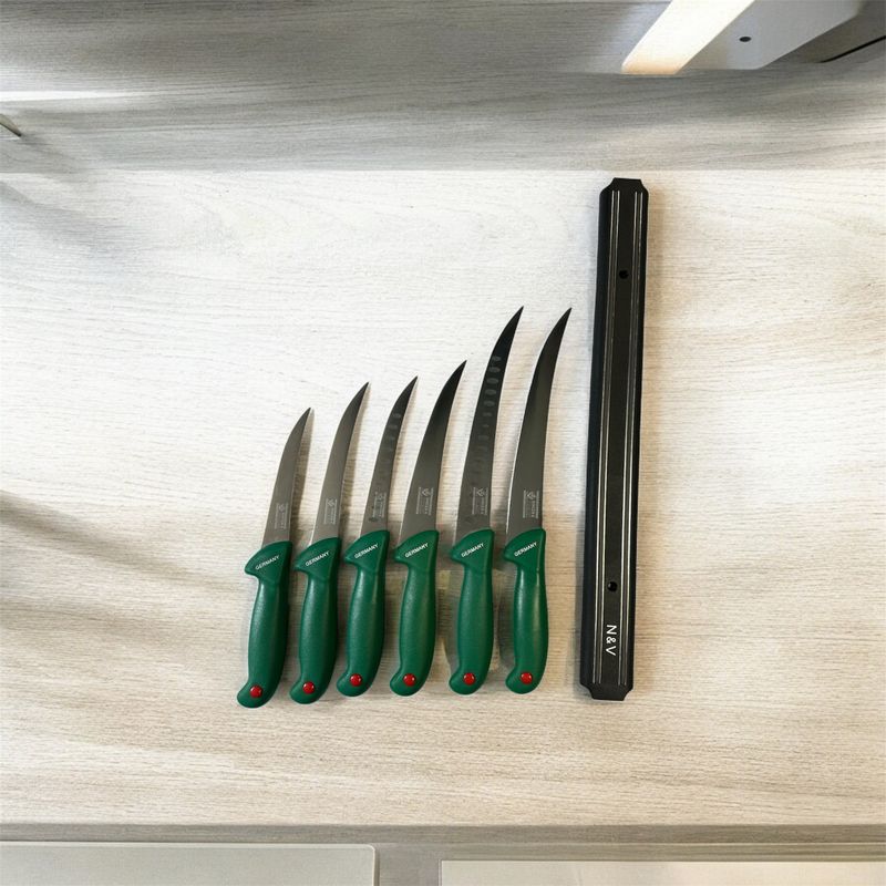 Casa si Gradina - Bucatarie si vesela - Vesela si tacamuri - Cutite si seturi de cutite - Set cutite macelarie profesionale, 7 piese - Infinity.ro