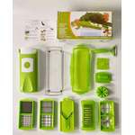 Casa si Gradina - Bucatarie si vesela - Ustensile bucatarie - Razatori si curatatoare - Set de 3 razatoare multifunctionale, 11 accesorii - Infinity.ro