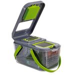 Casa si Gradina - Bucatarie si vesela - Ustensile bucatarie - Razatori si curatatoare - Razatoare multifunctionala pentru legume si fructe, 22 piese - Infinity.ro