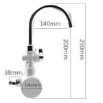 Casa si Gradina - Sanitare - Instalatii hidro - Robineti - Robinet electric incalzit apa cu para dus, 3 KW - Infinity.ro