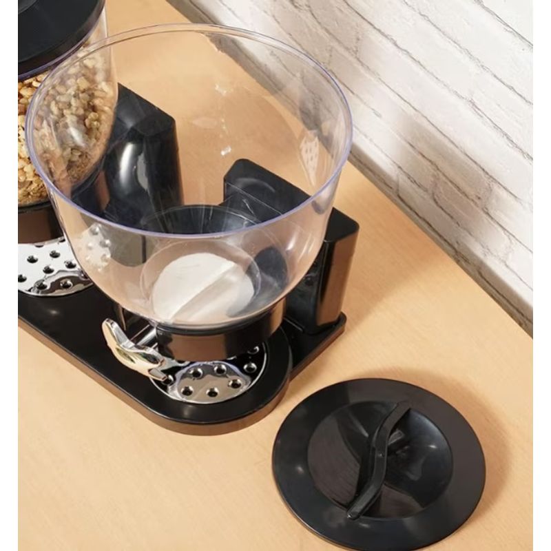 Casa si Gradina - Bucatarie si vesela - Ustensile bucatarie - Razatori si curatatoare - Dozator pentru cereale cu doua recipiente, 2l - Infinity.ro