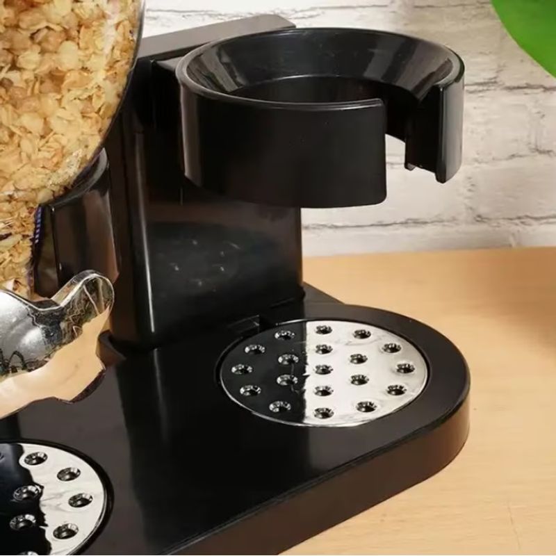 Casa si Gradina - Bucatarie si vesela - Ustensile bucatarie - Razatori si curatatoare - Dozator pentru cereale cu doua recipiente, 2l - Infinity.ro