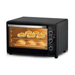 Electronice si Electrocasnice - Aragazuri, cuptoare si hote - Cuptoare - Cuptoare electrice - Cuptor electric 48 L, 2600W, 3 functii de gatire, temporizator cu alarma sonora, tava si gratar, capacitate mare - Infinity.ro